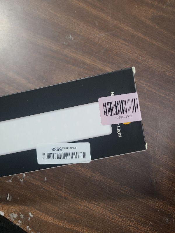 Photo 1 of 13inch Under Cabinet Lighting, 3 Color Temperatures Motion Sensor Light Indoor, USB Rechargeable Battery Operated Closet Lights, Dimmable LED Cabinet Lights, Under Counter Light for Kitchen (2 Pack)