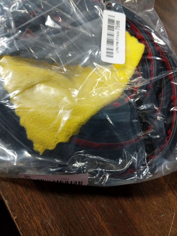 Photo 1 of 19.7FT Universal Car Weather Stripping, Self-Adhesive Door Rubber Seal Strip, Auto Engine & Window Noise Insulation (47/100" x 2/5")