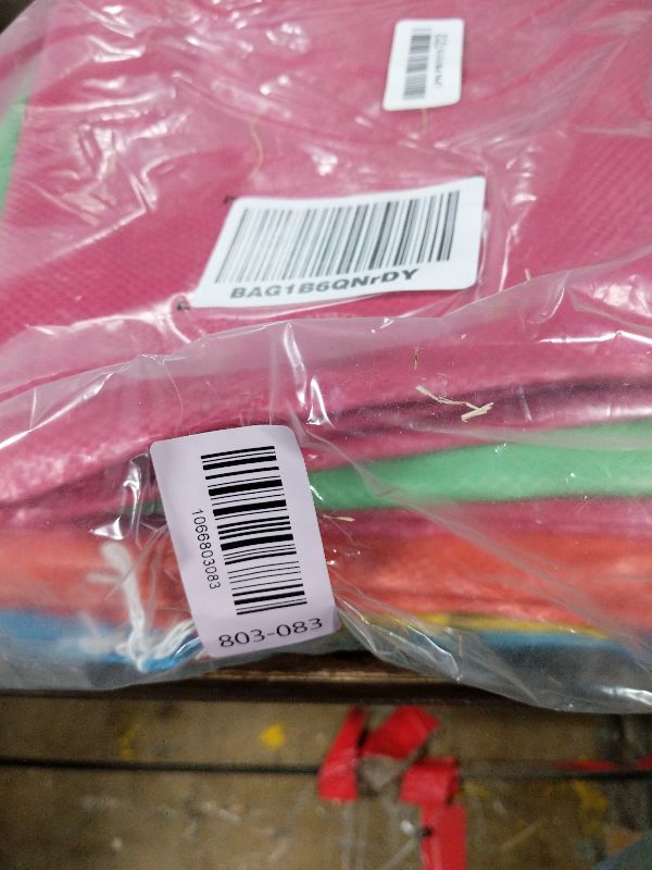 Photo 1 of 10Pcs Colorful Potato Sack Race Bags, Reusable Vegetable Produce Bags for Potato Tomato Onion Bean Corn Garlic Storage