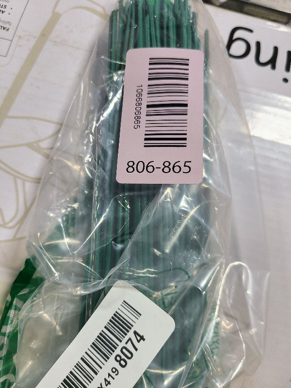 Photo 1 of 100 Pcs Floral Stems Wire for Paper Flower,14 Inch 2 Gauge Dark Green Floral Stem Wire,Crafting Floral Stem for Flower Arrangements DIY,Bouquet Stem Wrapping and Crafts