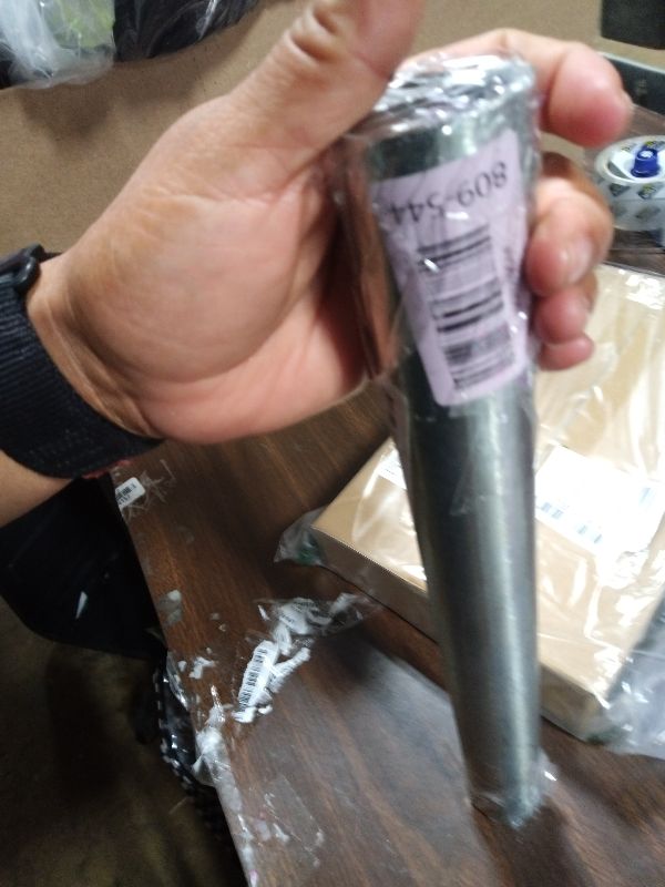 Photo 1 of 1.75 Inch Exhaust Pipe T304 Stainless Steel Exhaust Tubing (SS Tubo),Tailpipe 1.75" OD-to-1 3/4ID Adapter Length 17.3"Straight Tubing, Flared & Slotted End, Polished Finish,Universal Connector Tubo