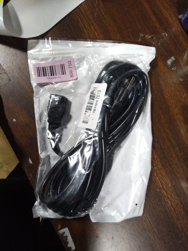 Photo 1 of 13.2FT Universal 3 Prong AC Power Cord Replacement for Goplus 2 in 1 Folding Treadmill, Horizon Fitness Treadmills Ellipticals, Superfit, BowFlex Treadmills, Sole & More Treadmills Charger Cable