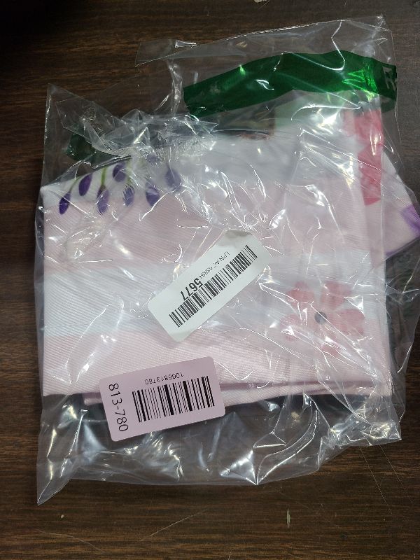 Photo 1 of **MSRP 6.99** Easter Bunny Valances for Windows 54x18 Inch Rabbit Easter Eggs Butterfly Flowers Spring Curtain Valance for Kitchen Bathroom Bedroom Living Room Decor