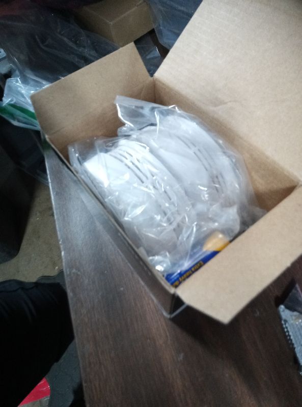 Photo 1 of 2 Pack  Detector Carbon Monoxide Detector Combo with LED Indicator Lights, LCD Display & 85dB Alarm, Battery-Operated Smoke Alarm and CO Detector for Home, Kitchen, Basement, Bedroom, Office