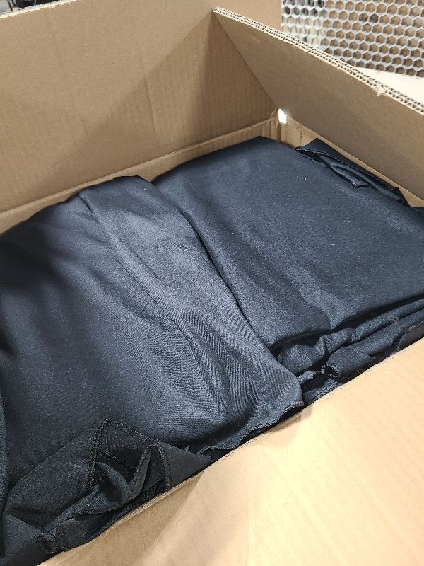 Photo 1 of 12 Pack Black Tablecloths for 8ft Rectangle Tables 90 x 132 Inch - Polyester Table Cover Stain and Wrinkle Resistant Washable Fabric Table Clothes for Wedding Party Banquet Reception Restaurant
