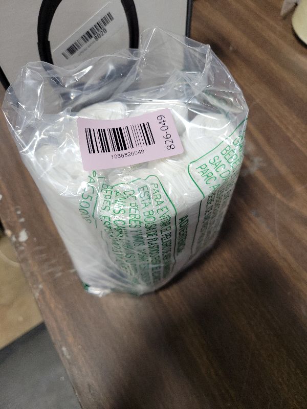 Photo 1 of 120 Counts 1.6 Gallon Mini Drawstring Trash Bags, Small Garbage Bags by KSSKSS, Code a fit 4.5-8 Liter, 1.2-2 Gal, White Trash Bin Liners for Home Office Kitchen Bathroom Bedroom