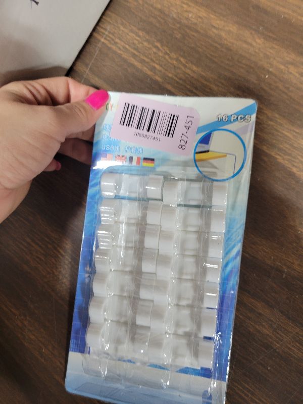 Photo 1 of 16PCS Adhesive Cable Clips, No Drill Wire Holder for Wall Management, Self-Stick Cord Organizer for Home/Office, Damage-Free Installation, White