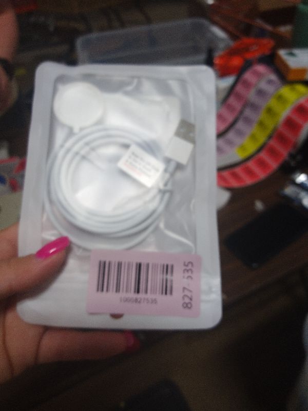 Photo 1 of ???? ???????? for Apple Watch Charger Magnetic Fast Charging Cable [Portable] Magnetic Wireless Charging Compatible with iWatch Series Ultra/SE/11/10/9/8/7/6/5/4/-[3.3FT] White