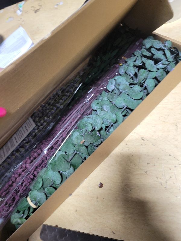 Photo 1 of 120+ Pcs Mixed Dried Eucalyptus & Lavender Flowers for Shower, Preserved Natural Eucalyptus Leaves for Wall Hanging, Plant Fragrance, Dried Florals for Vase Fillers, Wedding, Green Bathroom Decor