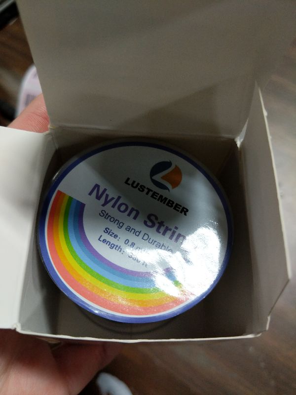 Photo 1 of 0.8mm Nylon String, Strong Bracelet String, Durable Nylon Cord for Jewelry Making, Bracelets, Beading, Necklaces, Rattail Braiding, Kumihimo, Wind Chimes, Blinds and Handicrafts