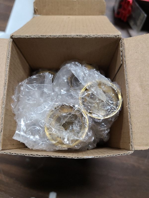 Photo 1 of 2 Sets(6 Pcs) Brass Gold Metal Taper Candle Holders Candlestick Holders, Vintage Modern Decorative Centerpiece Candlestick Holders for Table Mantel Wedding Housewarming Gift