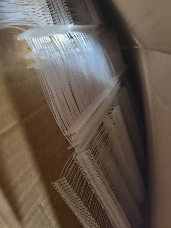 Photo 1 of 2 inch Standard Tagging Gun Fasteners, Tag Gun Refills,Plastic Fasteners,Clothing Tag Barbs Attachments Price Label for All Standard Price Tag Gun(2000pcs)