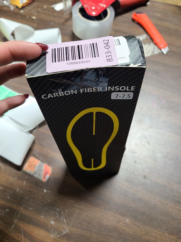 Photo 1 of 2026 Sport Carbon Fiber Performance Insoles –Customized Inserts, Non-Cleated Shoes–Basketball, Volleyball, Racquet Sports, Running & More–Run Faster, Jump Higher, Recover Quicker, Protect from Injury