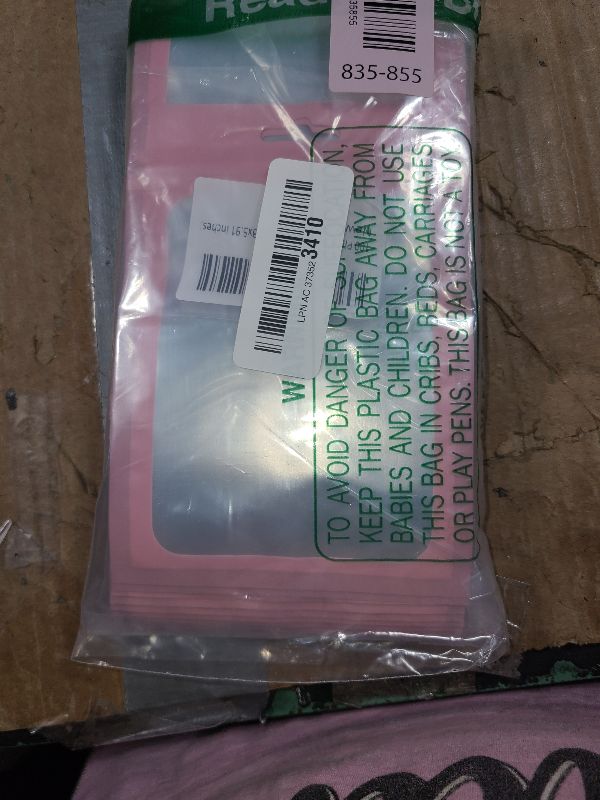 Photo 1 of 100 Pack Pink Resealable Food Storage Bags, Resealable Packaging Bags, Heat Seal Bag with Frosted Clear Window, Sealed Bag Foil Pouch Zip Pouch for Food Storage 4.13 x 5.91