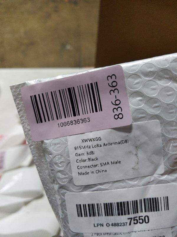 Photo 1 of 2 Pack Meshtastic Long Range 915MHz LoRa Antenna 3dBi Gain Omni Indoor SMA Male Connector for ESP32 LoRa V3&V4 Development Board&915MHz LoRa Module + IPEX Antenna Extension Cable