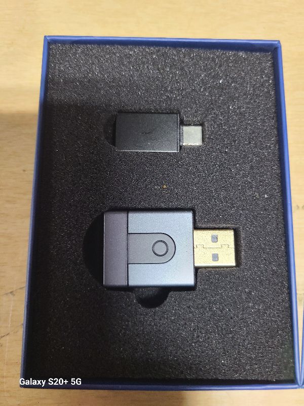 Photo 1 of 2-in-1 Mini Wireless CarPlay Adapter for Apple CarPlay & Android Auto,Upgrade Wired to Wireless, Fast Auto-Connect, Plug & Play (iOS 10+, Android 10+, 2016+ Cars)