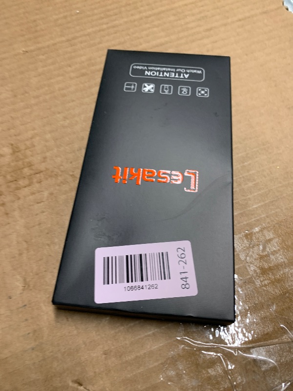 Photo 1 of [2+2 Pack] Lesakit Anti-Blue Light Privacy Screen Protector for Samsung Galaxy S23 Ultra 6.8 inch with 2 Pack Camera Lens Protector, [Support Fingerprint ID] Anti Spy TPU Flexible Screen Protector- Purple