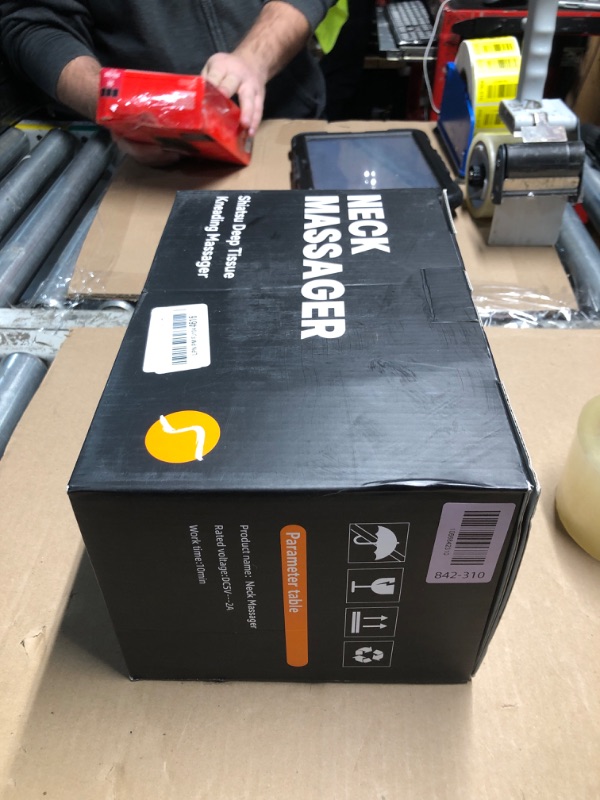 Photo 1 of ***(PARTS ONLY/ NON FUNCTIONAL)***Neck Massager for Pain Relief Deep Tissue, Shiatsu Neck and Back Massager With Heat, Electric Massage Pillow for Shoulder Leg Body Muscle Pain Relief, Gifts For Women Men Mom Dad (Grey?with bag?)