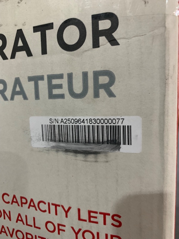 Photo 1 of ***FACTORY SEALED ***Frigidaire EFR753, 2 Door Apartment Size Refrigerator with Freezer, Retro Chrome Handle, 7.5 cu ft, Platinum Series, Stainless steel, 7.5