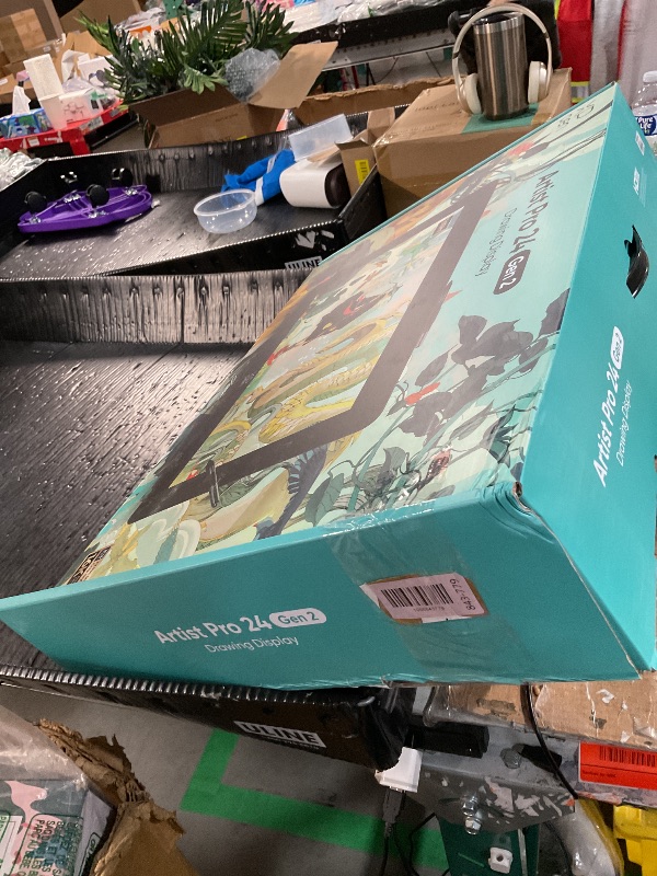 Photo 1 of ***FACTORY SEALED***XPPen Artist Pro 24 Gen2 165hz Drawing Tablet with Screen, ?E < 1 Graphic Tablet with Full Laminated AG Screen, Drawing Monitor with Dual 16384 Pen Pressure Battery-Free Stylus, Mini Keydial, 23.8"