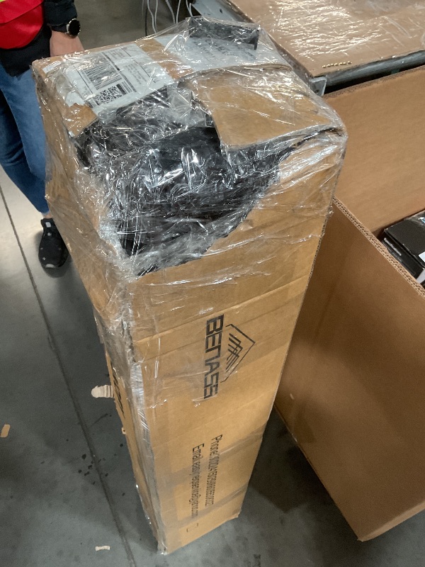 Photo 1 of ** TRAVEL CASE WONT ZIP UP. DOES CLIP CLOSED THOUGH** 10x10 Pop Up Canopy with Sidewalls, Easy Up Canopy Tent, Heavy Duty Tents for Parties, One Person Set Up Event Tent, White