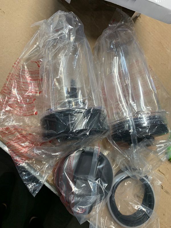 Photo 1 of [Upgraded] Replacement 24oz Cups for Nutri Ninja Blenders, Cups with 7 Fins Replacement Extractor Blade Parts fit Ninja Auto iQ BL682-30 BL642-30 BL450-30 BL455-30 BL456-30 BL482-30 BL687CO-30 etc.