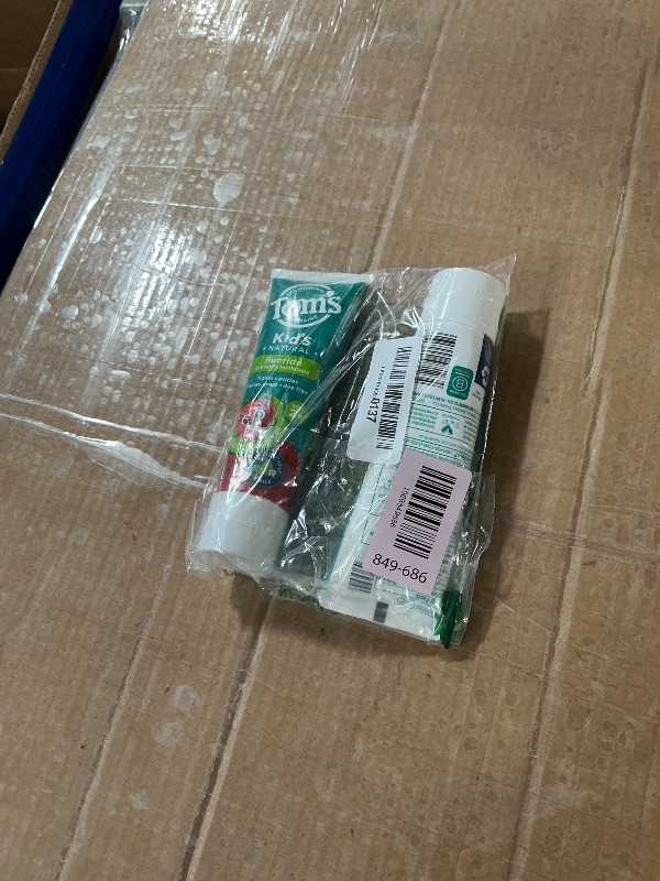 Photo 1 of ** only comes with two **
Tom's of Maine Fluoride Kids Toothpaste, Natural Toothpaste, Dye Free, No Artificial Preservatives, Silly Strawberry, 5.1 oz. 3-Pack (Packaging May Vary)