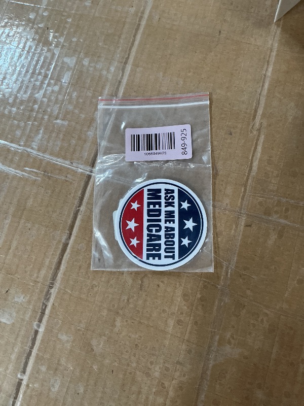 Photo 1 of (3 Pcs) Ask Me About Medicare Sticker, Health Insurance Consultant Mental Health Awareness Vinyl Waterproof Decal Stickers 3 Inches