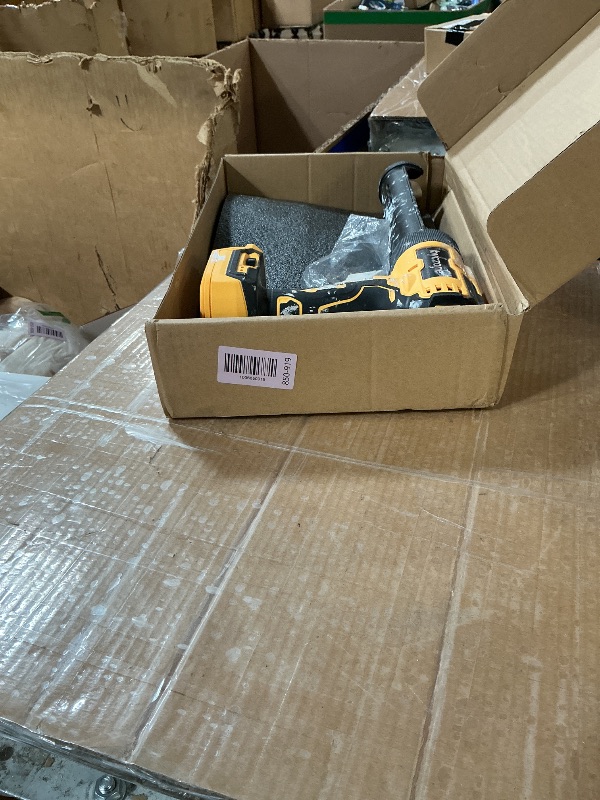 Photo 1 of ** heavily used **
** does not come with any accessories**

byczone Electric Caulking Gun Compatible With Dewalt 20V Max Battery, 10 Oz Cordless Caulk Gun with 6 Adjustable Speed, LED Light, Battery Powered Caulking Gun for Filling, Sealing, Repair (TOOL 
