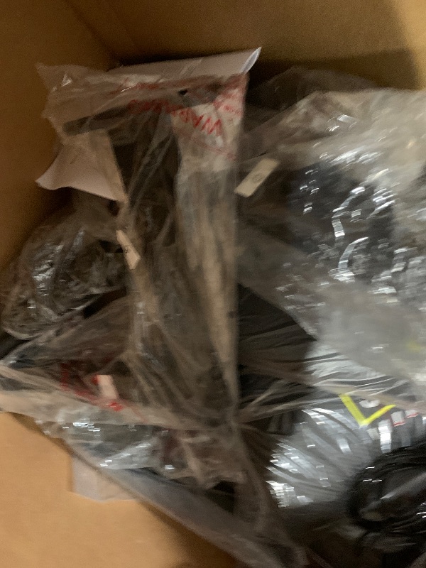 Photo 1 of (Only Box 2 of 2) SPART Multifunctional Home Gym Station, Home Gym Exercise Equipment with 160LBS Weight Stack, Full Body Strength Training Workout Equipment for Leg Press, LAT Pull Down, Chest Press, PEC Fly, Red