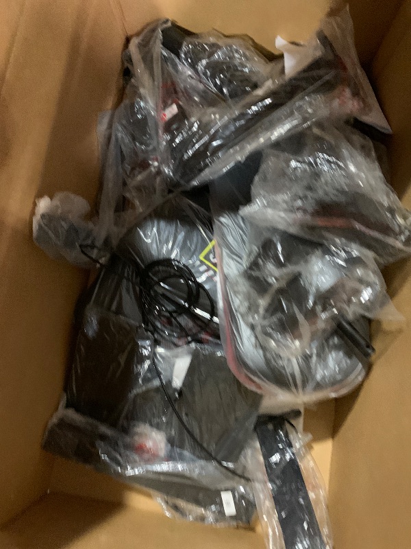 Photo 1 of (Only Box 2 of 2) SPART Multifunctional Home Gym Station, Home Gym Exercise Equipment with 160LBS Weight Stack, Full Body Strength Training Workout Equipment for Leg Press, LAT Pull Down, Chest Press, PEC Fly, Red