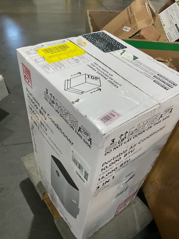 Photo 1 of ***FACTORY SEALED***
Humhold 14000BTU Portable Air Conditioners with Remote Control, Dehumidifier & Fan Mode, Floor Stand up Cooling Portable AC Unit for Large Room up to 700 sq.ft, Sleep,Timer & Auto Swing Function
