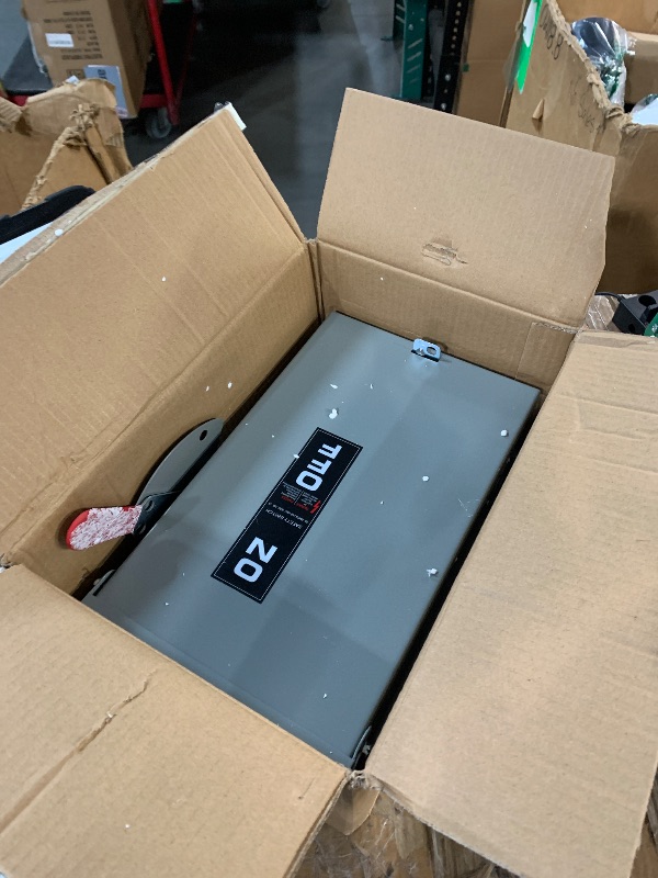 Photo 1 of ?Upgrade? 2p 60 Amp Disconnect,Disconnect Switch,Add Ground Design,Non-Fusible,NEMA 3R Standard,Heavy Duty Steel Material,Rust and Corrosion Resistant,for Indoor and Outdoor,120/240v,10-Year Warrnaty