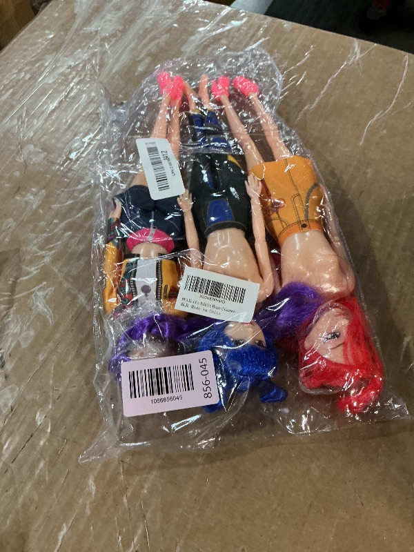 Photo 1 of ***MISSING PARTS*** DEAXLife Demon Hunters Toys Action Dolls Set, 11.5-inch Poseable Dolls with Movable Joints, 3-Pack Collectible Model Toys for Fans and Kids Game Gift