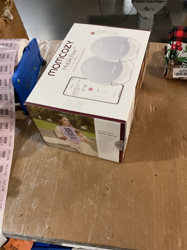 View 3 of ***(PARTS ONLY/ NON FUNTIONAL)***Momcozy Wearable Breast Pump, Hands Free Upgraded Mobile Flow | M9, App Discreet Control with Personalized Multi-Modes & 15 Levels, Wearable Breast Pump 24mm, 2 Pack Cozy Red