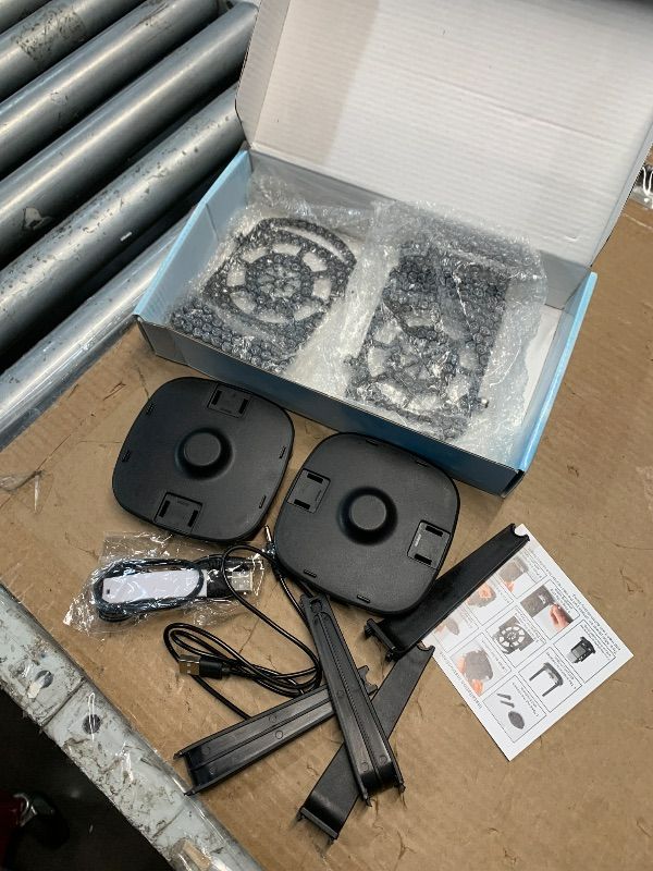 Photo 1 of [2 Sets] Steps Counter Compatible for Po-ke-mon Go Walker Phone Swing Accessories [Mute Version] Egg hatcher Rocker Quick Steps Earning Device[Support 4 Phones Black]