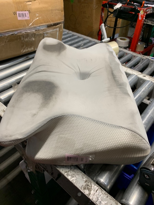 Photo 1 of ***DIRTY***
Cervical Pillow for Neck Pain Relief, Cooling Contour Memory Foam Pillows Support Odorless Ergonomic Neck Pillow Adjustable Orthopedic Bed Pillow for Side Back