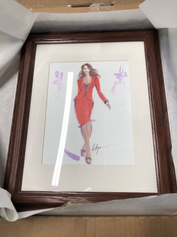 Photo 1 of ***FACTORY SEALED***
Trademark Fine Art She Means Business Artwork by Jennifer Lilya, 11 by 14-Inch, Wood Frame