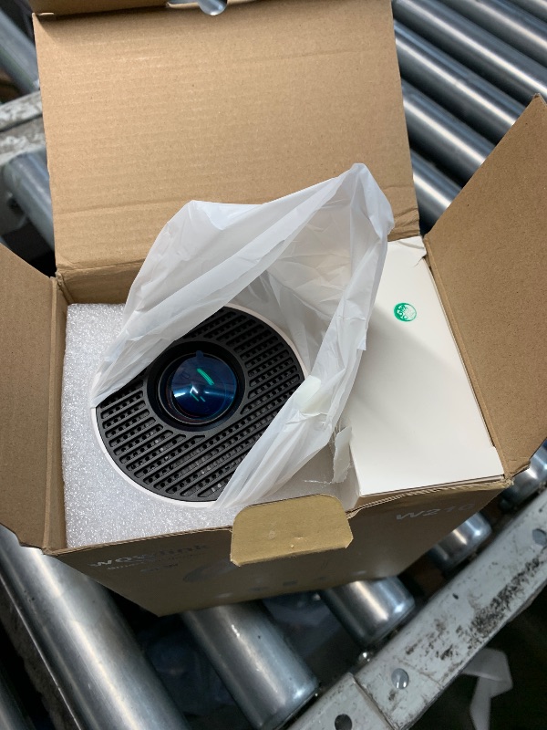 Photo 1 of [Built-in Apps & 2026 Upgraded] Mini Projector with WiFi 6 and Bluetooth 5.4 Support 4K 1080P Auto Keystone 180° Rotatable Projector Portable Compatibile with HDMI/TV Stick/Memory Stick/Laptop, White