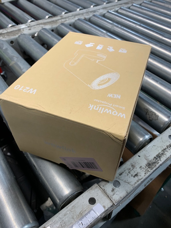 Photo 1 of [Built-in Apps & 2026 Upgraded] Mini Projector with WiFi 6 and Bluetooth 5.4 Support 4K 1080P Auto Keystone 180° Rotatable Projector Portable Compatibile with HDMI/TV Stick/Memory Stick/Laptop, White