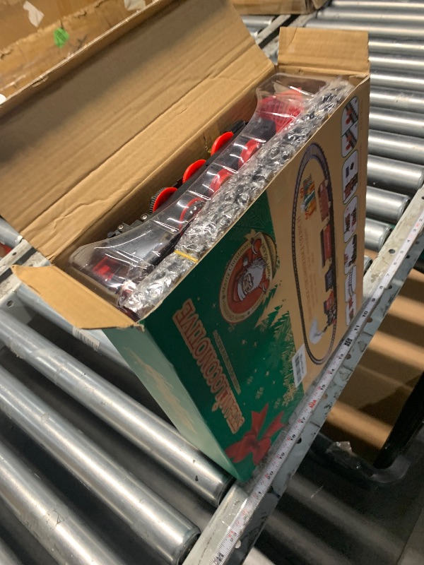 Photo 1 of ***PARTIAL SET - PRICE ADJUSTED***
BainGesk Train Set, Christmas Train Set with Steam, Light and Sounds, Electric Train Toy for Boys & Girls, Christmas Train Set for Under The Tree, Gifts for 3 4 5 6 7 8 Year Old Kids