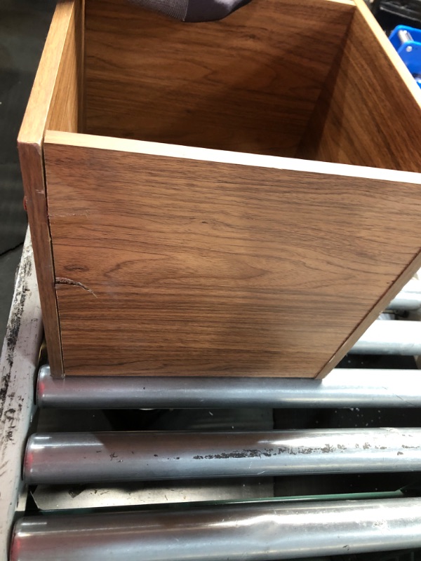 Photo 1 of ***MAJOR DAMAGE, SEE PHOTOS*** Mainstays 5 Cube Vertical Storage Organizer, Warm Walnut