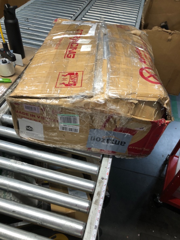 Photo 1 of ***MISSING PARTS*** GTRACING Gaming Chair with Speakers Bluetooth Music Video Game Chair Audio Ergonomic Design Heavy Duty Office Computer Desk Chair (Black)