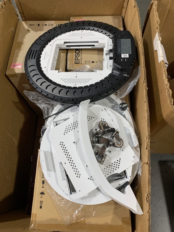 Photo 1 of *****PARTS ONLY, MISSING KEY****
HARZHI Portable Photo Booth Compatible with Ipad 12.9in 10.9in 10.2in, for Ipad Photo Booth Shell Stand Stand Provide Chacktok PhotoBooth Software for Party and Wedding, Flight Case