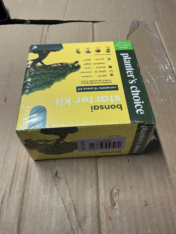 Photo 1 of ***FACTORY SEALED*** Bonsai Starter Kit - Gardening Easter Gift for Women & Men - Bonsai Tree Growing Garden Crafts Hobby Kits for Adults, Unique DIY Hobbies for Plant Lovers - Unusual Christmas Gifts Ideas