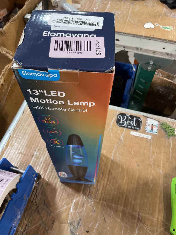 Photo 1 of *****MISSING PIECES Black Liquid Motion Lamps 17 Colors Changing with Remote, 13.5 Inch LED Night Light for Kids Adults, Mood Lighting Small Table Lamp for Bedroom Nightstand Office Decor, Cool Birthday Christmas Gifts