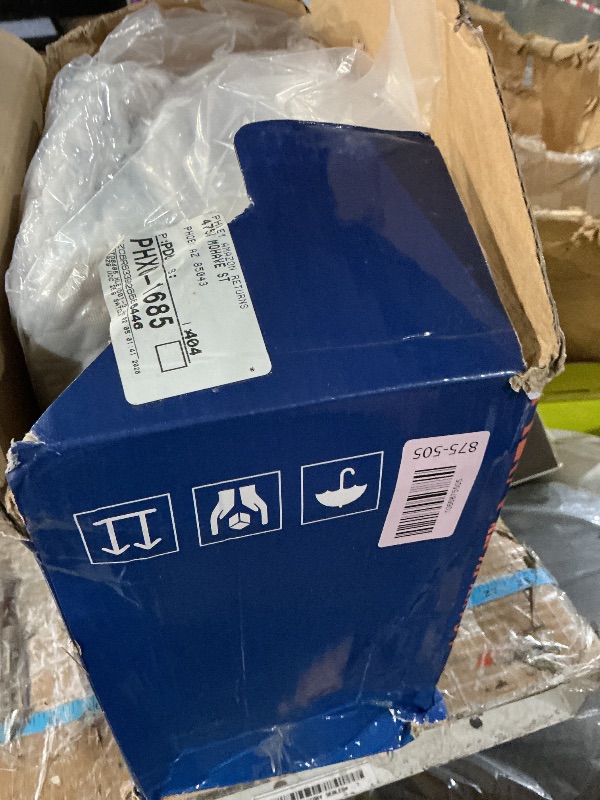 Photo 1 of ***MISSING CONTROLLER***
 Homemate Heated Mattress Pad King Size - 3D Knitted Jacquard Electric Mattress Pad King Bed Warmer with Dual Controller, 10 Heated Setting - Auto Off 8 Hours, Fit Up to 30 Inch, 80"x78"