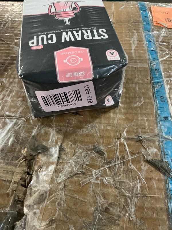 Photo 1 of ***. Factory sealed GROSMIMI Spill Proof no Spill Magic Sippy Cup with Straw with Handle for Baby and Toddlers, Customizable, PPSU, BPA Free 6 oz (Pink)