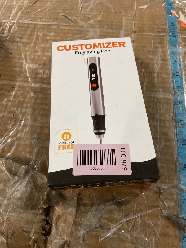 Photo 1 of ***. Factory sealed. Resparked Customizer Engraving Pen (Formerly Culiau): Ultimate Cordless Portable Tool for Artists & DIYers - Engrave 50+ Surfaces - Beginner Friendly - Rechargeable - Free 30 Bits & Mastery Guide