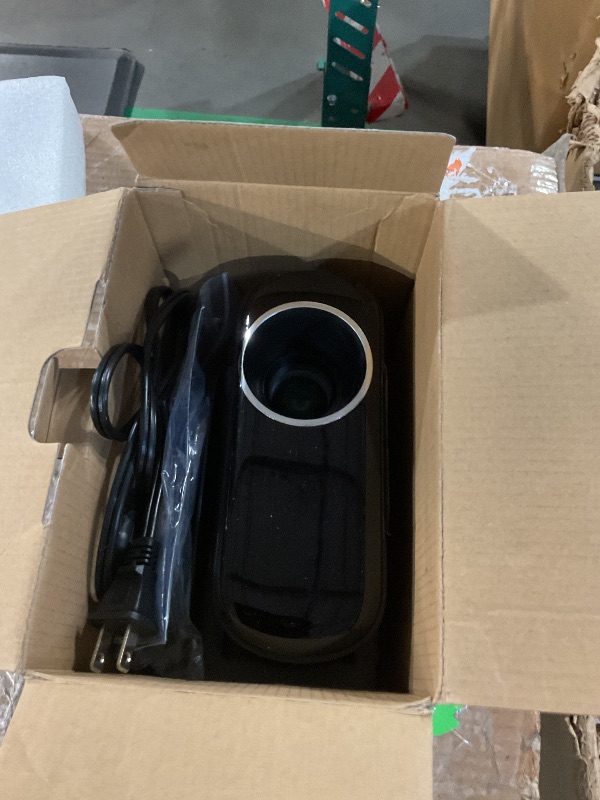 Photo 1 of [Built-in Apps/GoogIe TV/1500ANSI] Smart Projector 4K Supported with WiFi and Bluetooth, GoogIe Voice, Zoom&Keystone, 180°Stand, HDR10, Goiaey C26 Portable Mini Projector for Movie/Home Theater Use